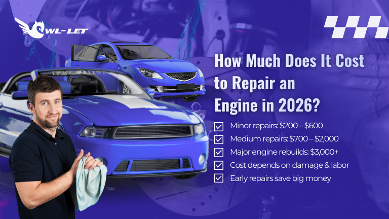 How Much Does It Cost to Repair an Engine in 2026?