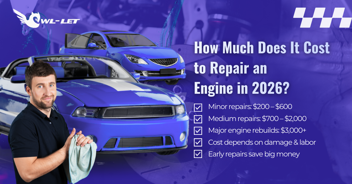 How Much Does It Cost to Repair an Engine in 2026?