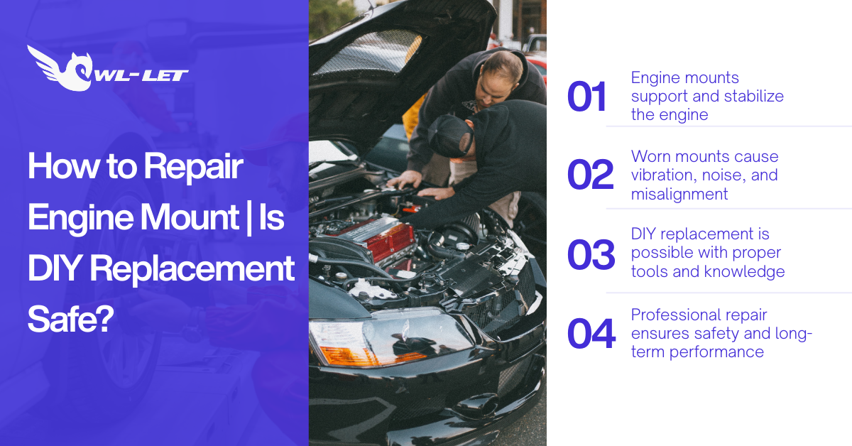 How to Repair Engine Mount | Is DIY Replacement Safe?