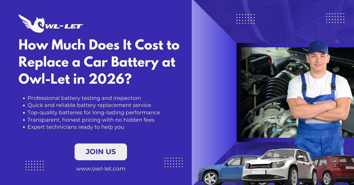 How Much Does It Cost to Replace a Car Battery At Owl-Let in 2026?