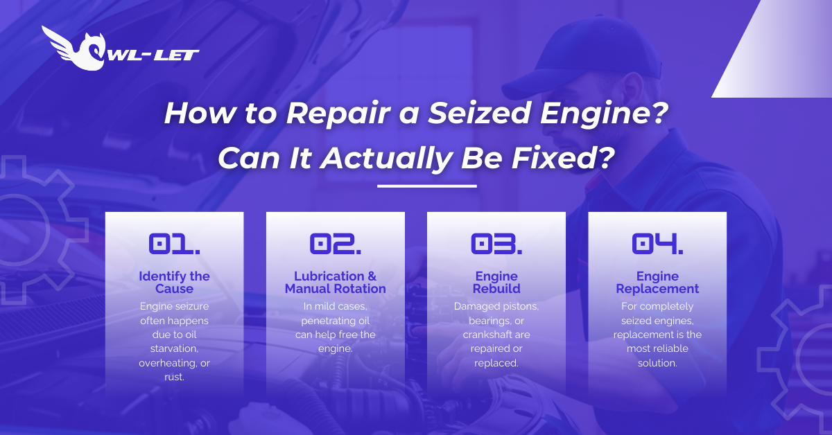 How to Repair a Seized Engine? Can It Actually Be Fixed?