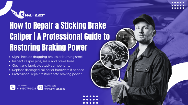 How to Repair a Sticking Brake Caliper | A Professional Guide to Restoring Braking Power