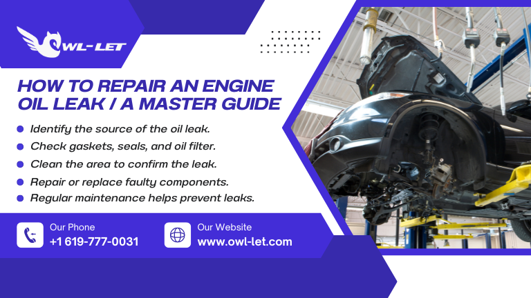 How to Repair Engine Oil Leak | A Master Guide to Stopping the Drip