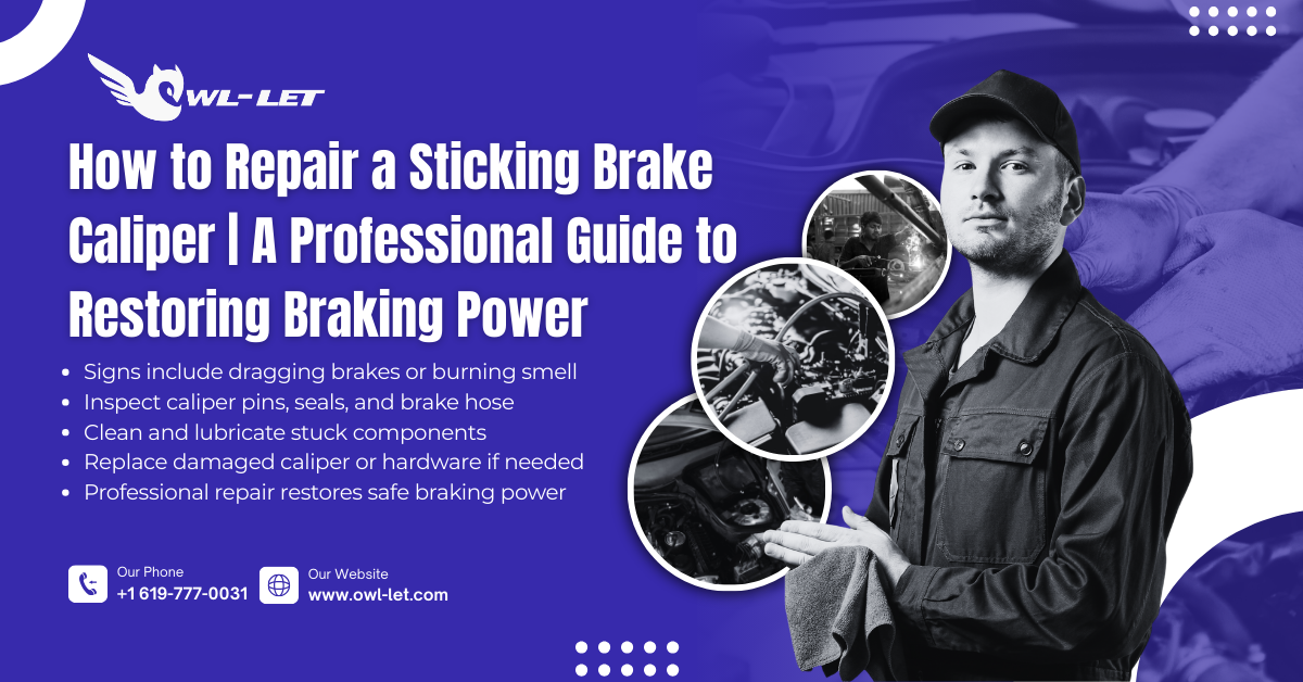 How to Repair a Sticking Brake Caliper | A Professional Guide to Restoring Braking Power