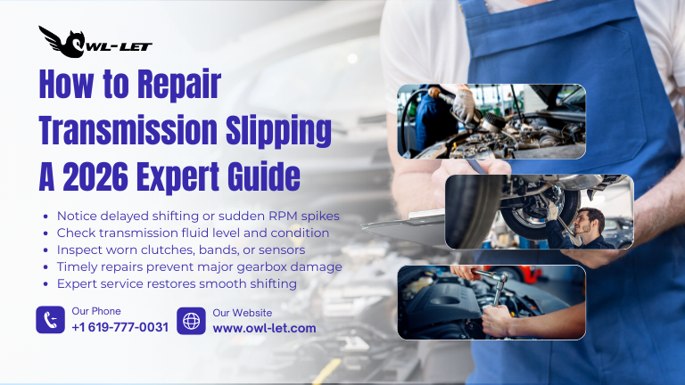 How to Repair Transmission Slipping | A 2026 Expert Guide to Saving Your Gearbox