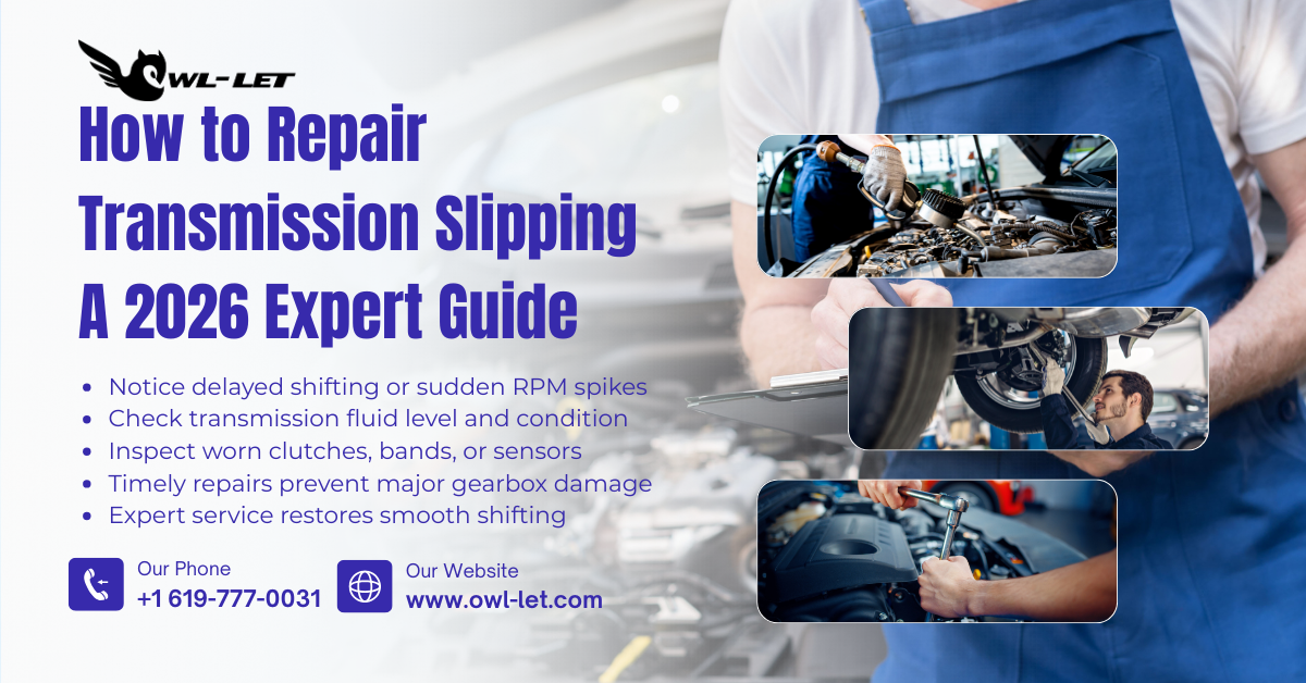 How to Repair Transmission Slipping | A 2026 Expert Guide to Saving Your Gearbox