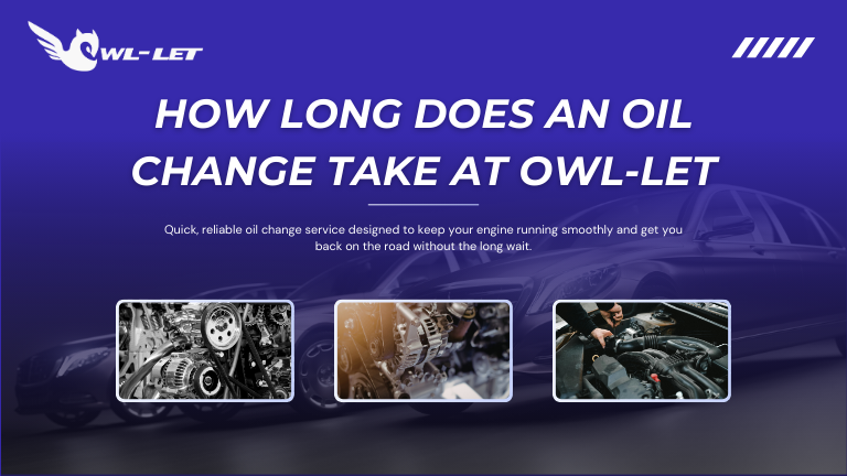 How Long Does an Oil Change Take At a Owl-Let
