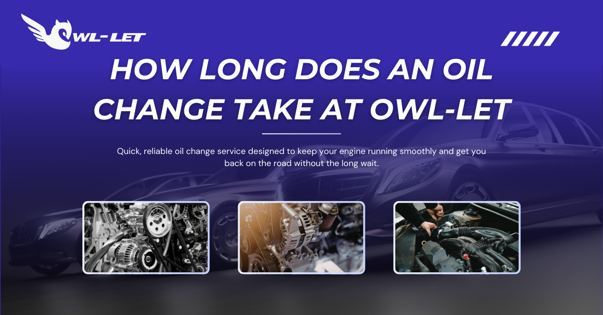How Long Does an Oil Change Take At a Owl-Let