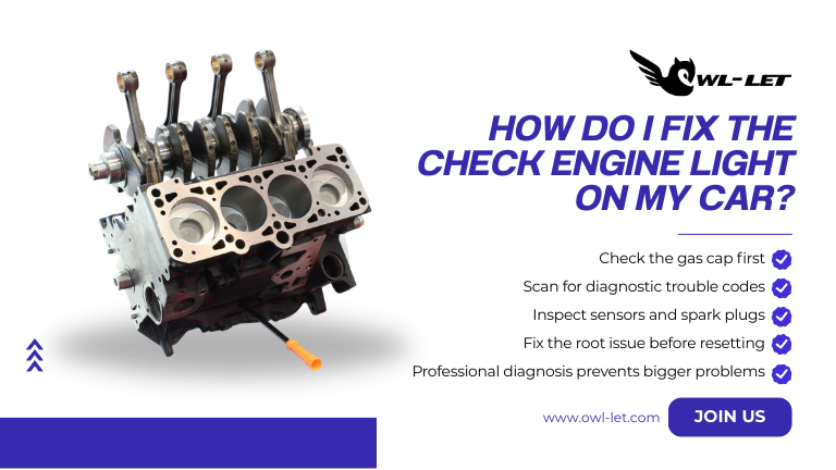 How Do I Fix the Check Engine Light on My Car?