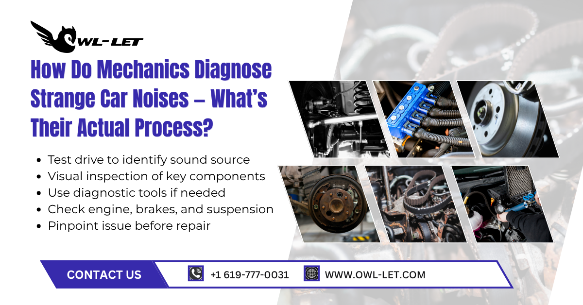 How Do Mechanics Diagnose Strange Car Noises — What's Their Actual Process?