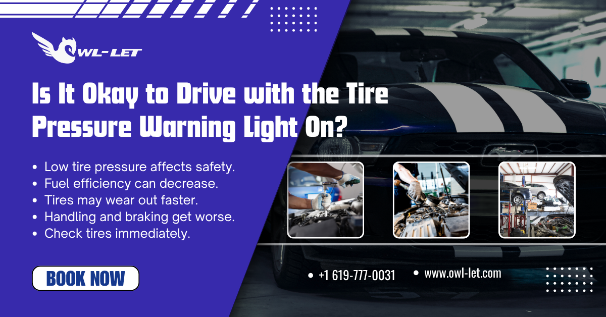 Is It Okay to Drive with the Tire Pressure Warning Light On?