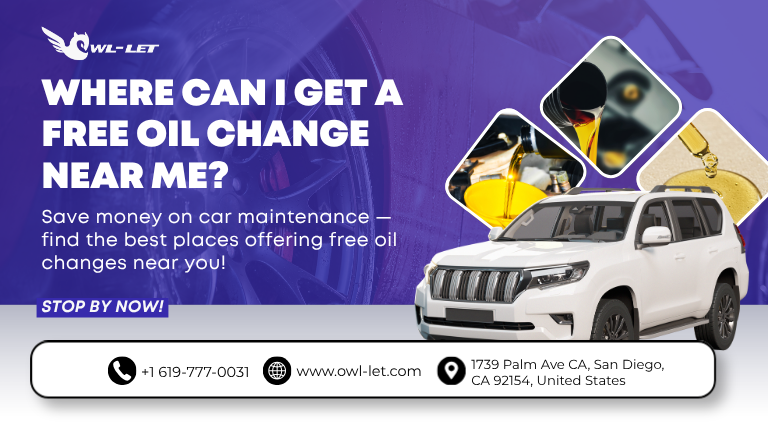 Where Can I Get a Free Oil Change Near Me?