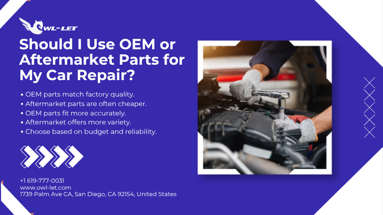 Should I Use OEM or Aftermarket Parts for My Car Repair?
