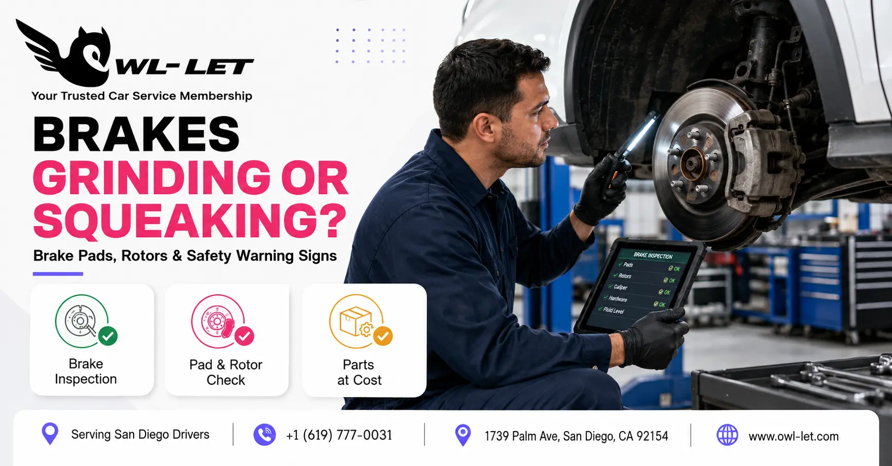 Why Are My Brakes Grinding or Squeaking?