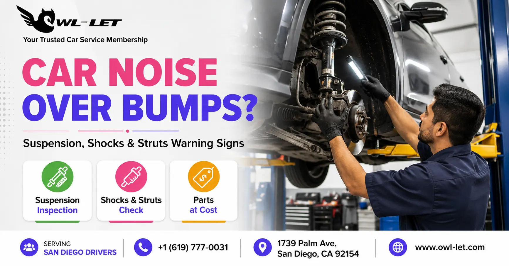 Why Does My Car Make Noise Over Bumps?