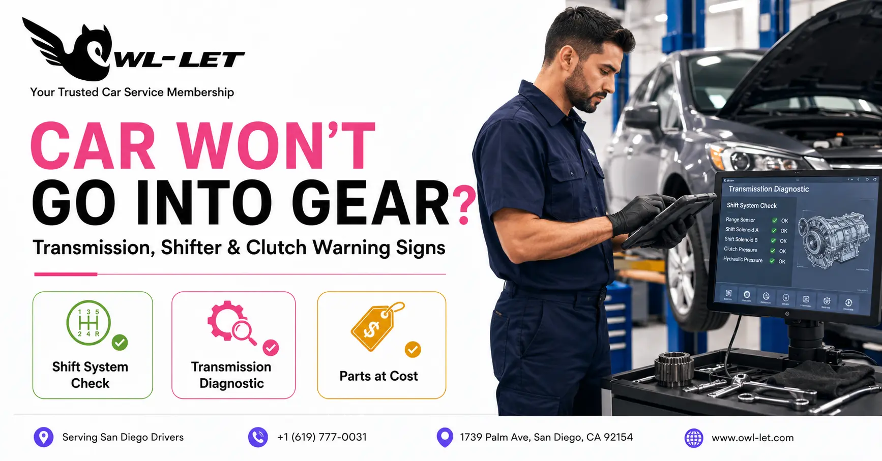 Why Won’t My Car Go Into Gear?