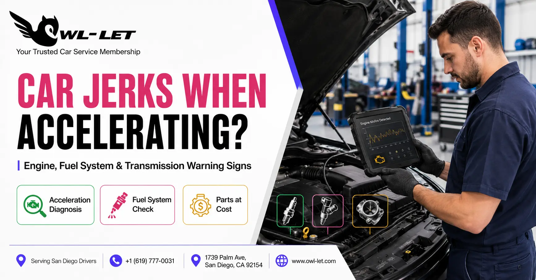 Why Does My Car Jerk When Accelerating?