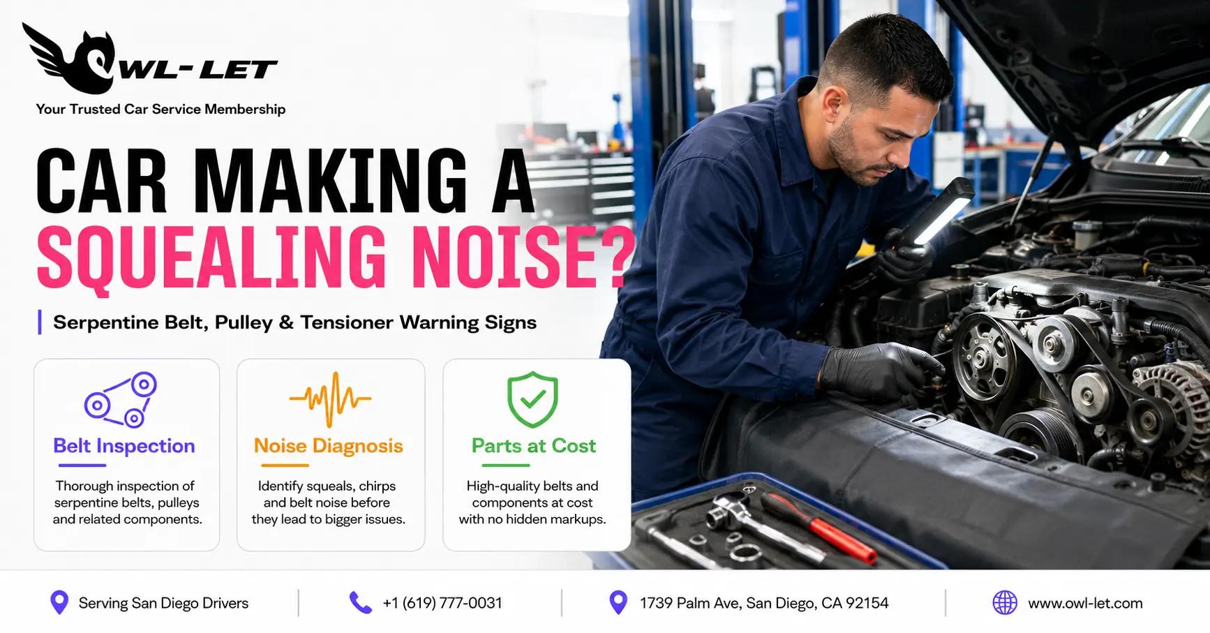 Why Is My Car Making a Squealing Noise?