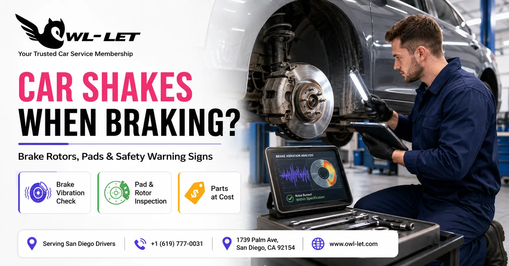 Why Does My Car Shake When Braking?
