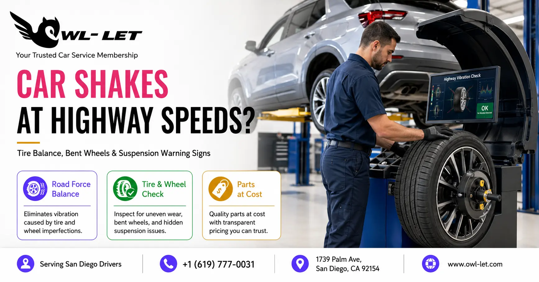 Why Does My Car Shake at Highway Speeds?
