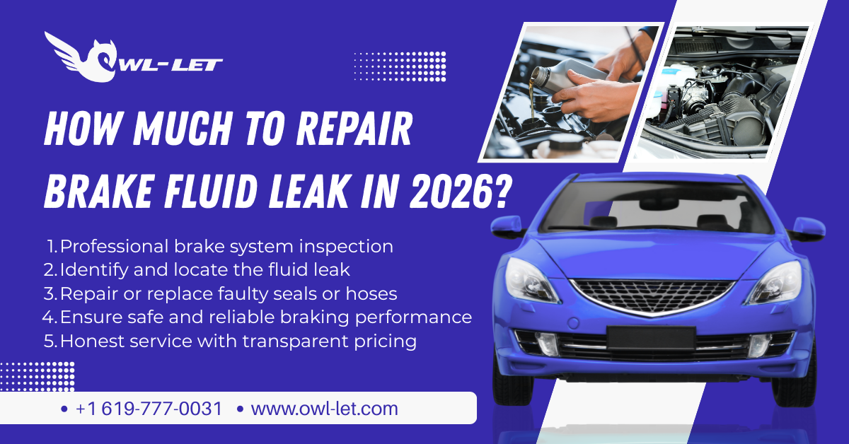 How Much to Repair Brake Fluid Leak in 2026?