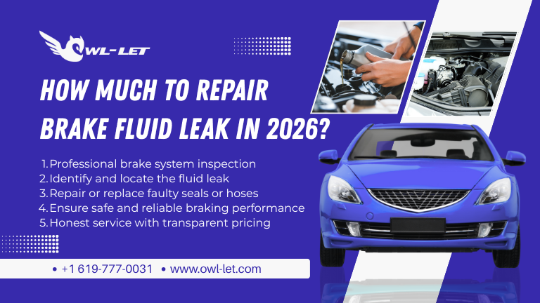 How Much to Repair Brake Fluid Leak in 2026?