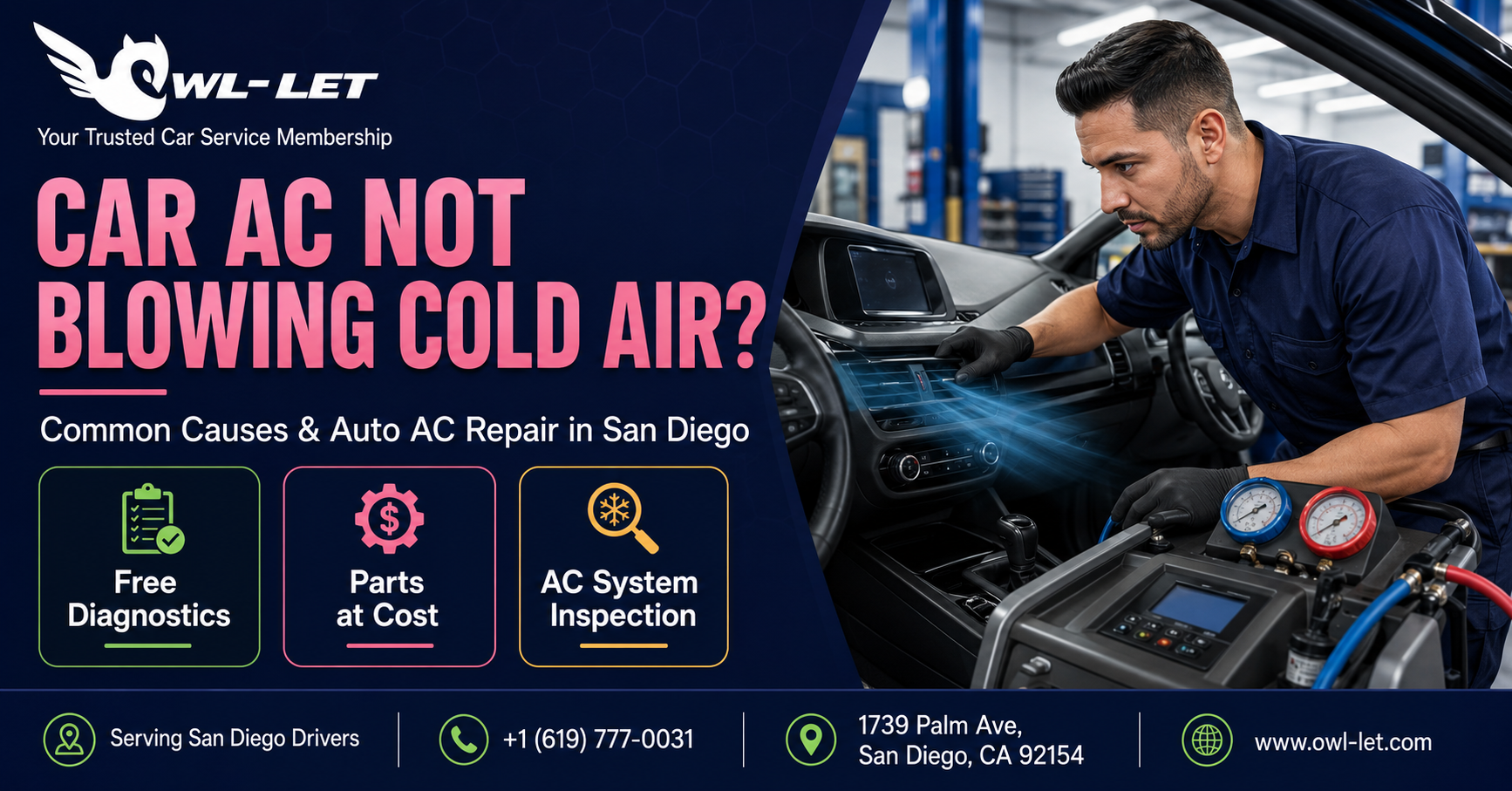 Why Is My Car AC Not Blowing Cold Air?